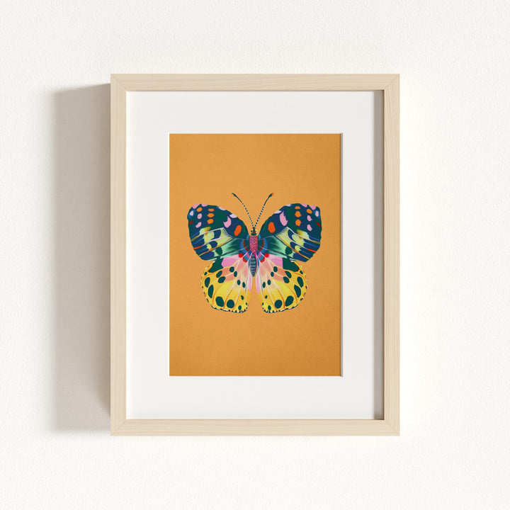 Color Bloom Butterflies Set of 9