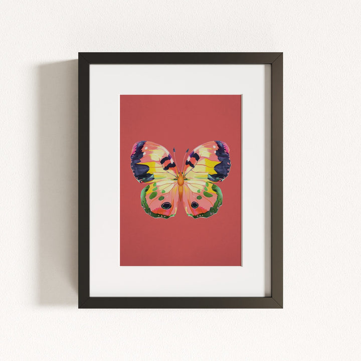 Color Bloom Butterflies Set of 9