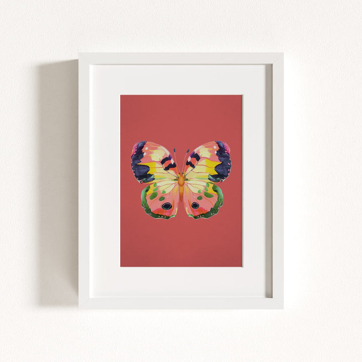 Color Bloom Butterflies Set of 9