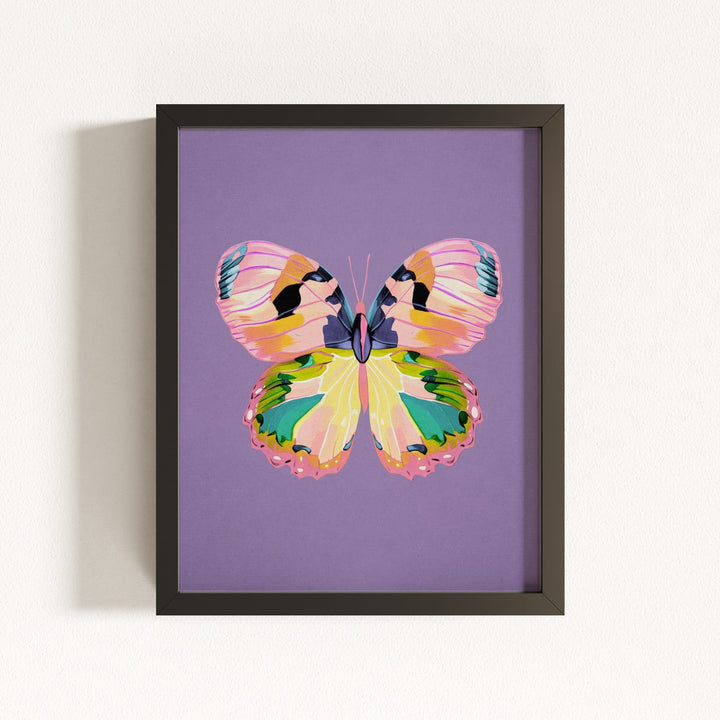 Color Bloom Butterflies Set of 9
