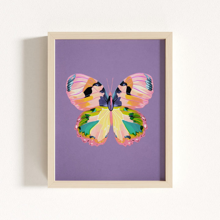 Color Bloom Butterflies Set of 9
