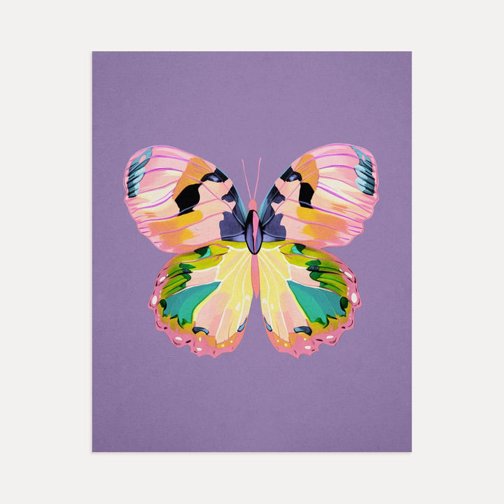 Color Bloom Butterflies Set of 9