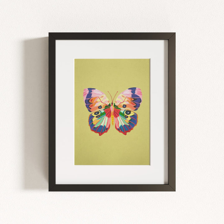 Color Bloom Butterflies Set of 9