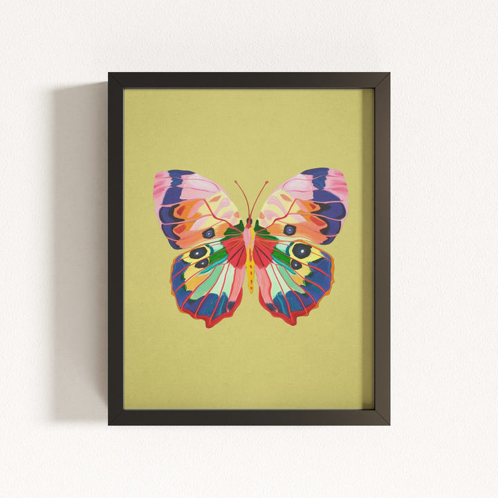 Color Bloom Butterflies Set of 9