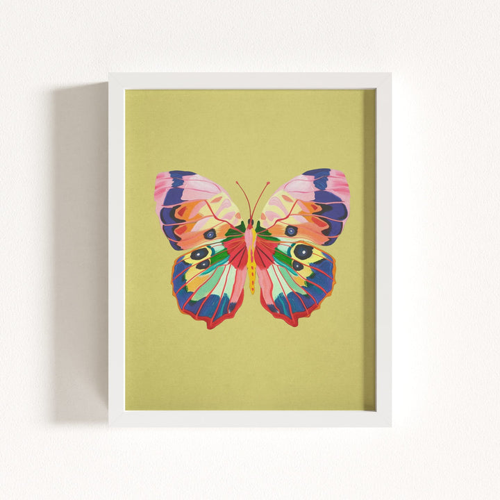 Color Bloom Butterflies Set of 9