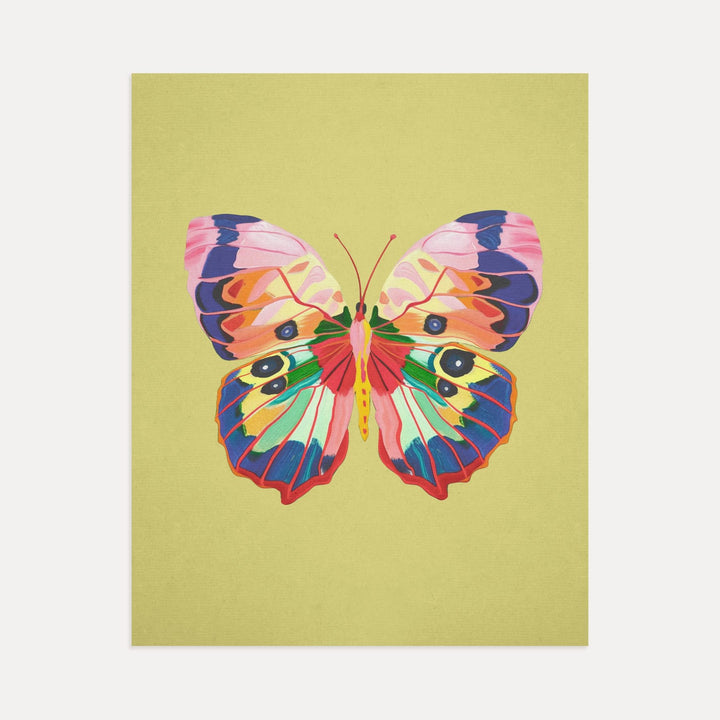 Color Bloom Butterflies Set of 9