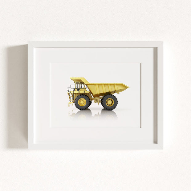 Construction Vehicle Off-Highway Truck Art