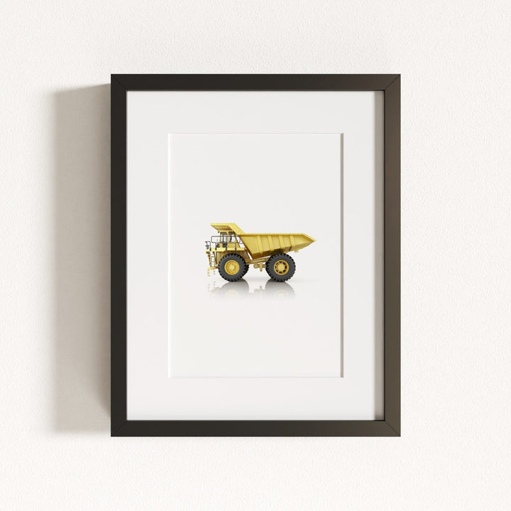 Construction Vehicle Off-Highway Truck Art