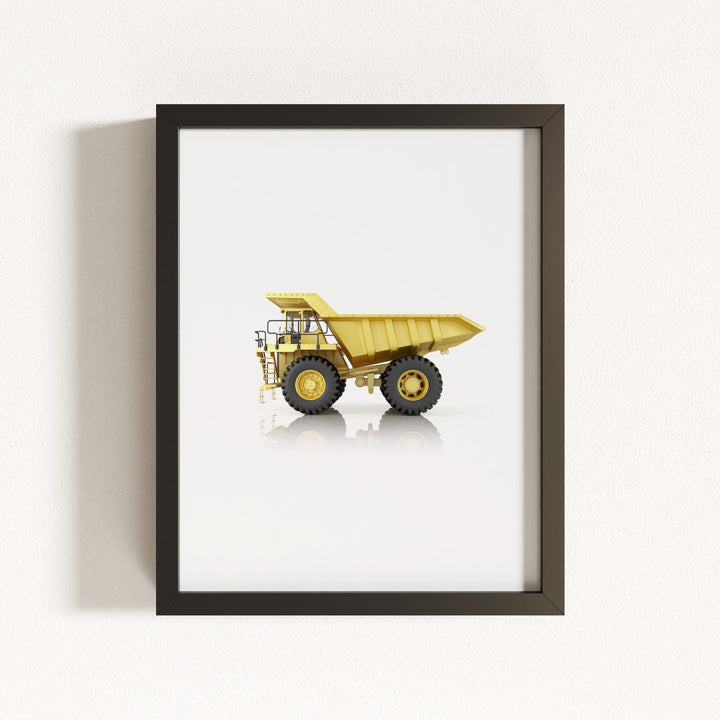 Construction Vehicle Off-Highway Truck Art