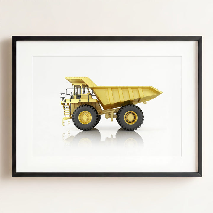 Construction Vehicle Off-Highway Truck Art