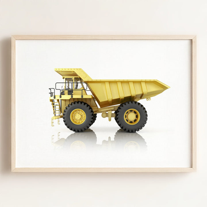 Construction Vehicle Off-Highway Truck Art