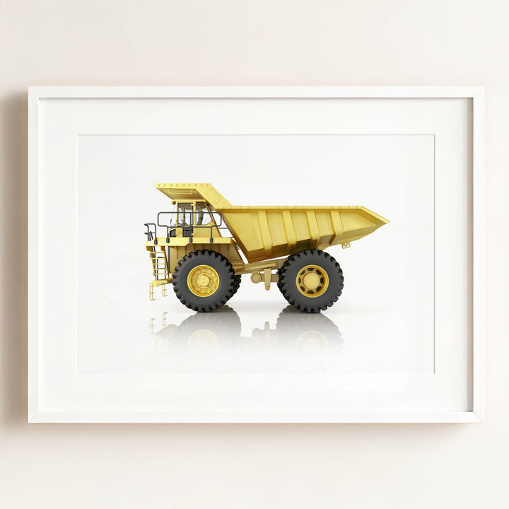 Construction Vehicle Off-Highway Truck Art