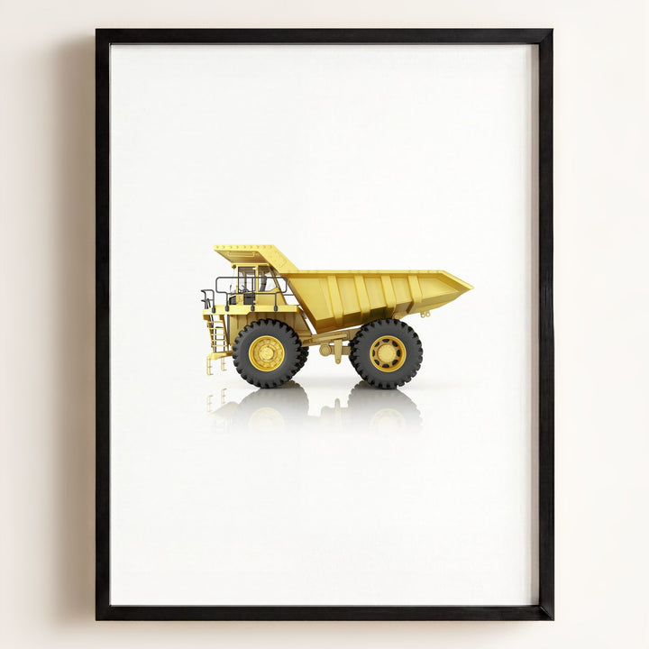 Construction Vehicle Off-Highway Truck Art