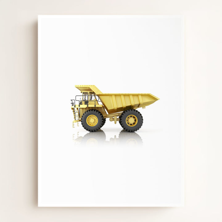 Construction Vehicle Off-Highway Truck Art