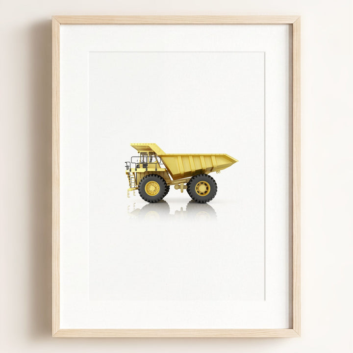 Construction Vehicle Off-Highway Truck Art