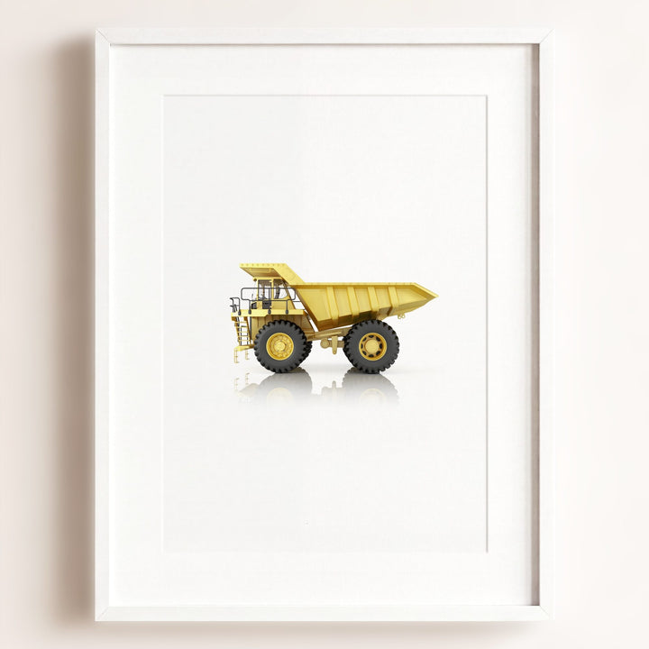 Construction Vehicle Off-Highway Truck Art