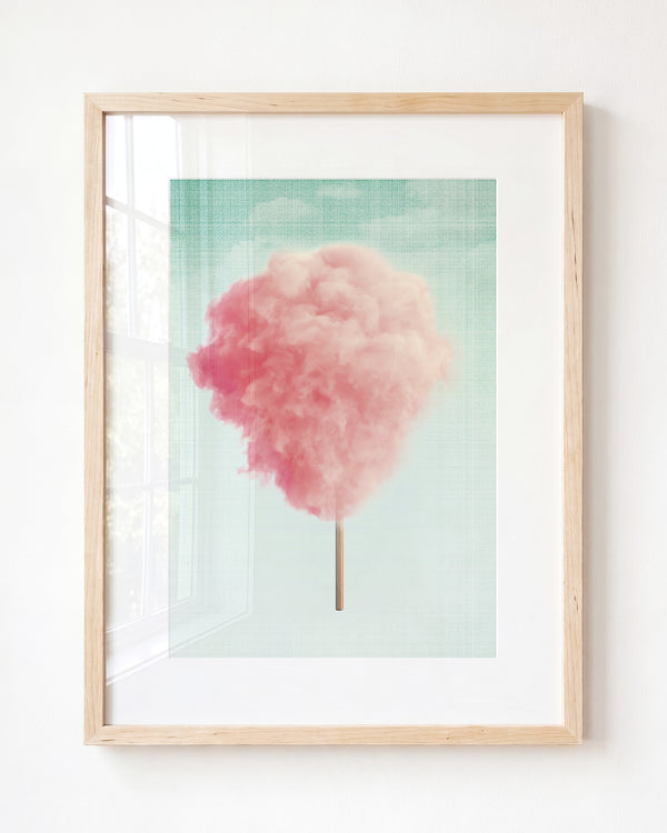 Cotton Candy Heaven - Framed Art