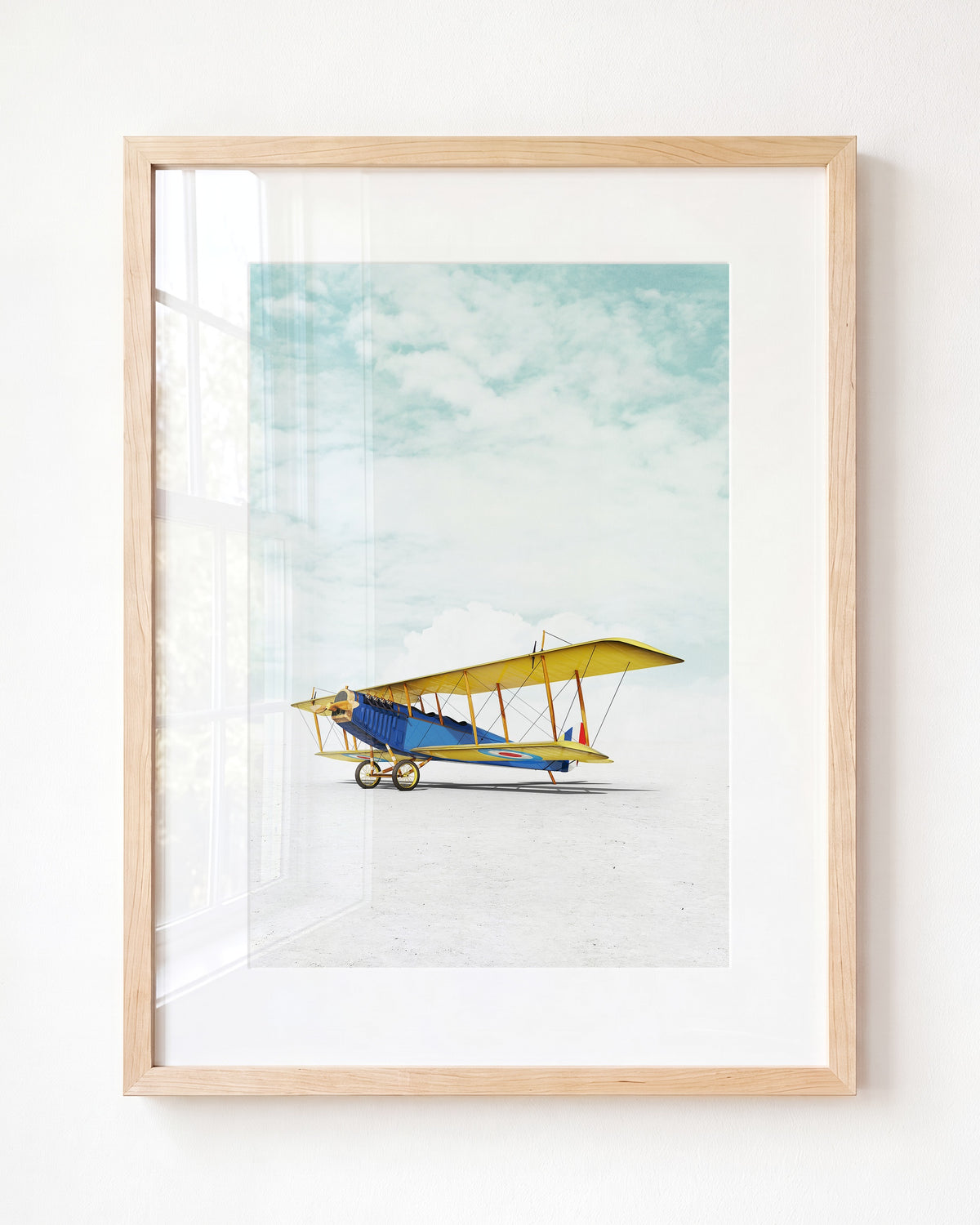 Curtiss Jenny 1914 Airplane - Framed Art