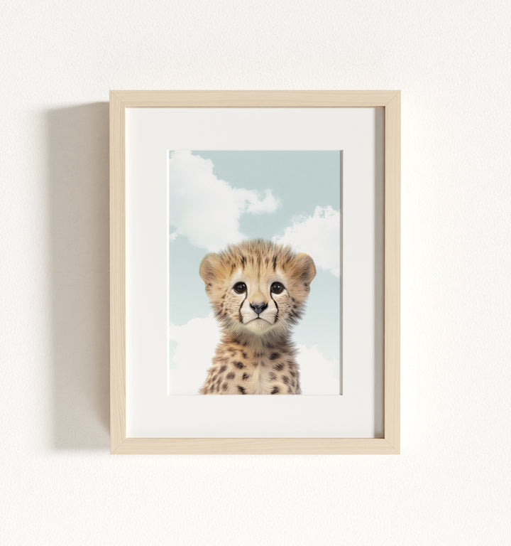 Baby Cheetah Framed Art