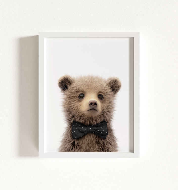 Baby Grizzly Bear Framed Art