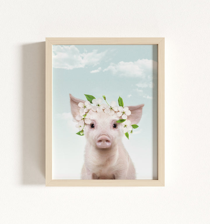 Baby Pig No. 2 Framed Art
