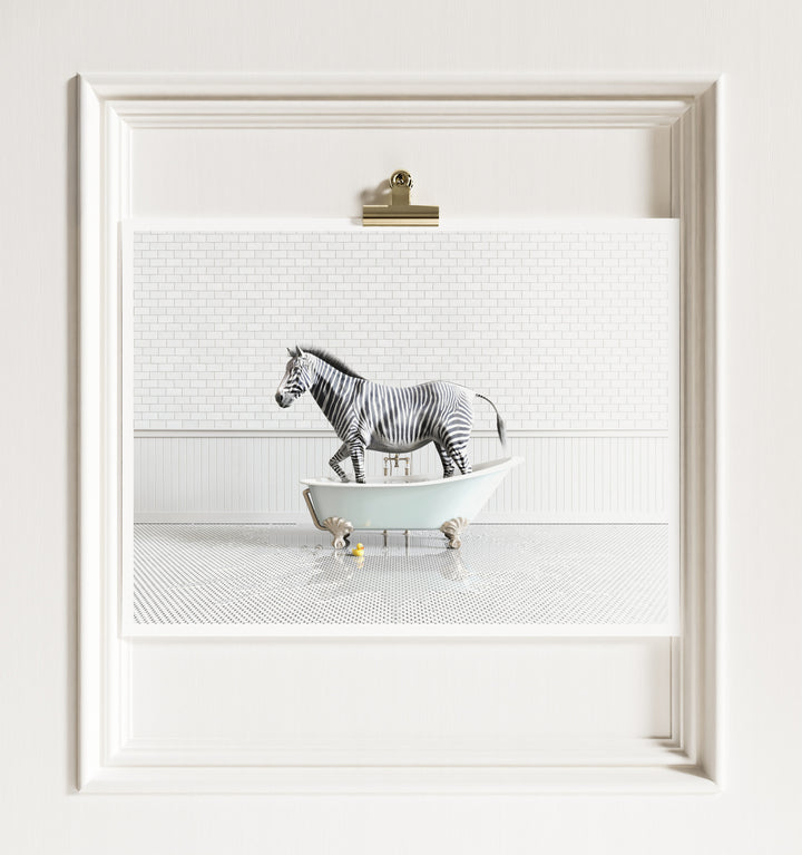 Animals in Bathtubs - Mix and Match Horizontal