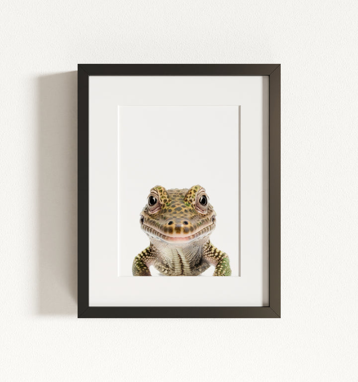 Baby Alligator Framed Art