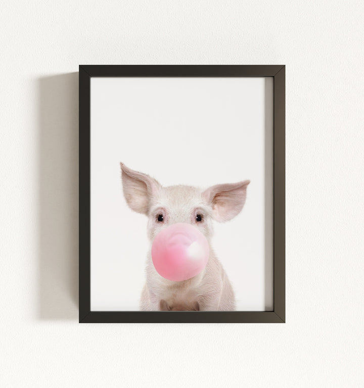 Baby Pig No. 2 Framed Art