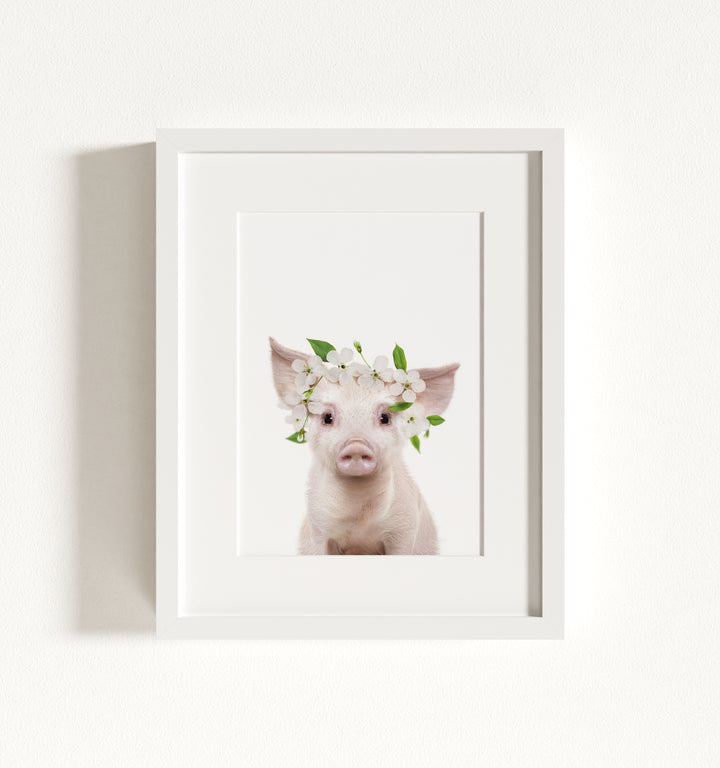 Baby Pig No. 2 Framed Art