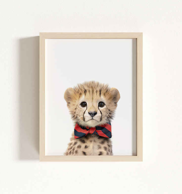 Baby Cheetah Framed Art