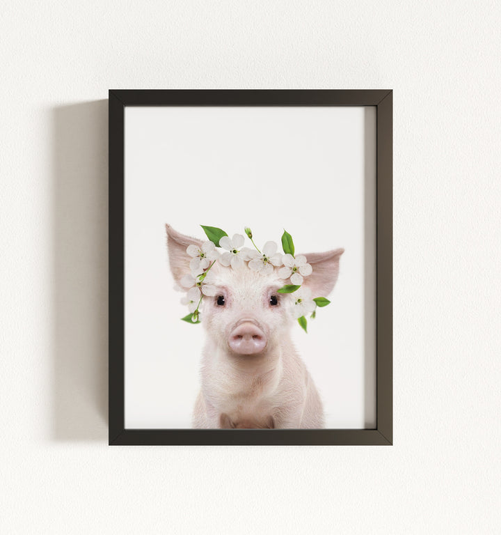 Baby Pig No. 2 Framed Art