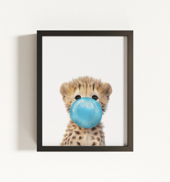 Baby Cheetah Framed Art