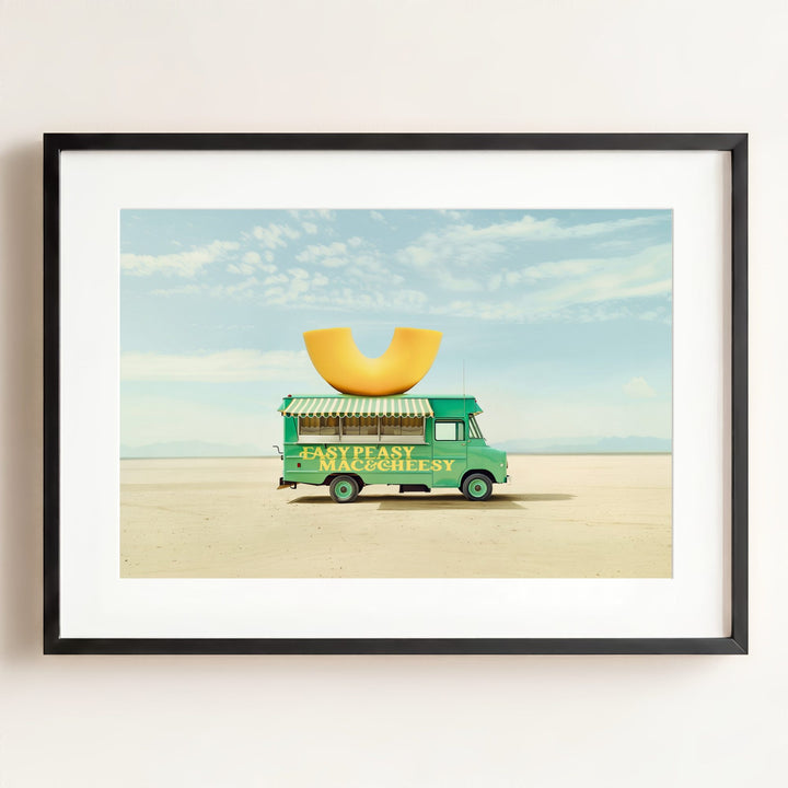 Easy Peasy Mac & Cheesy Food Truck Art