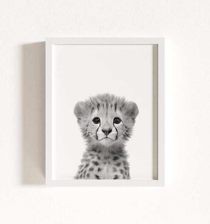 Baby Cheetah Framed Art