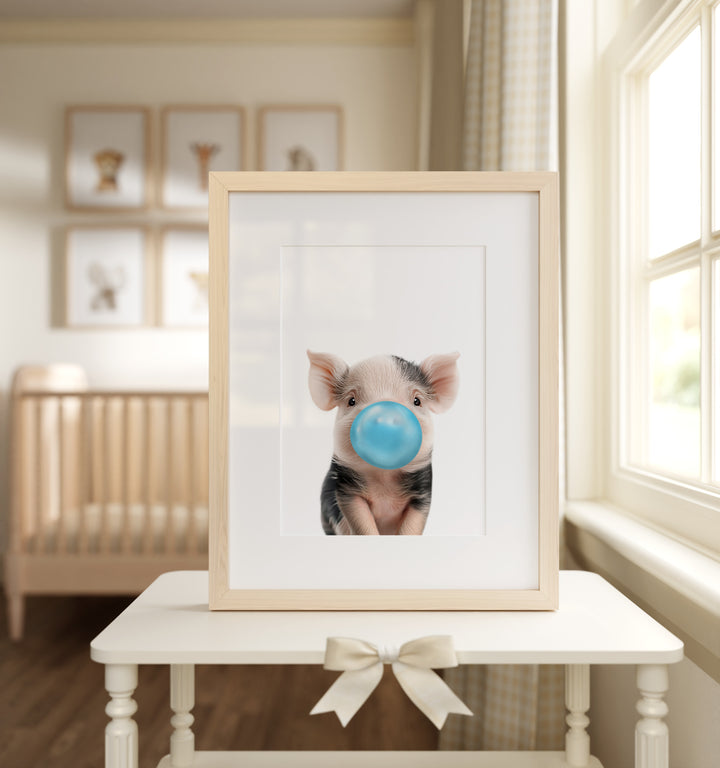 Baby Pig Framed Art