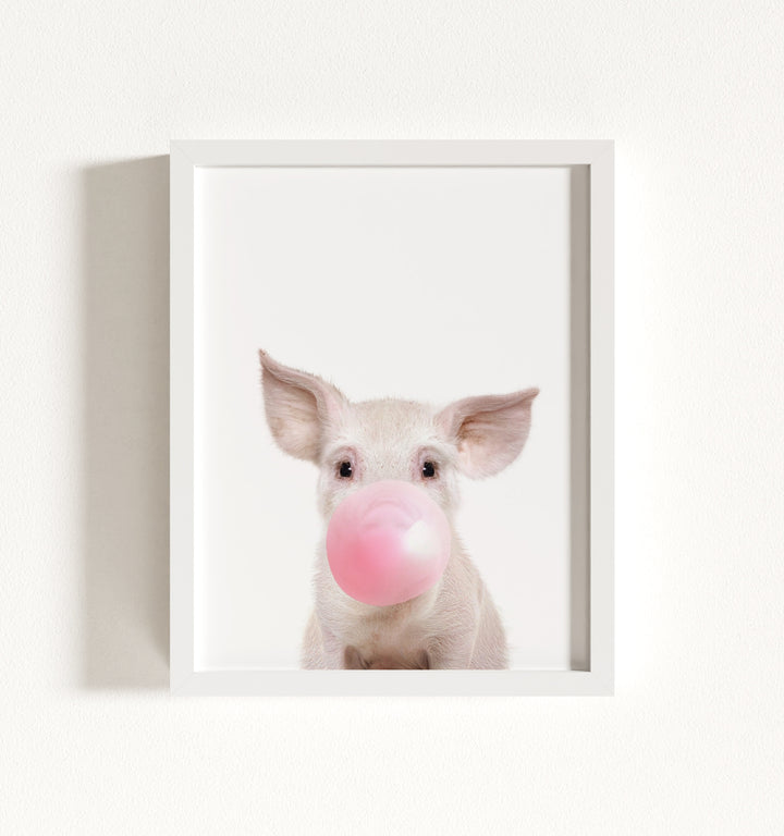 Baby Pig No. 2 Framed Art