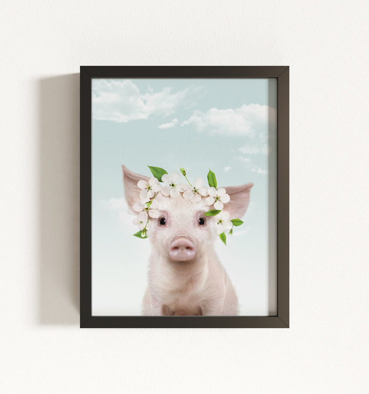 Baby Pig No. 2 Framed Art