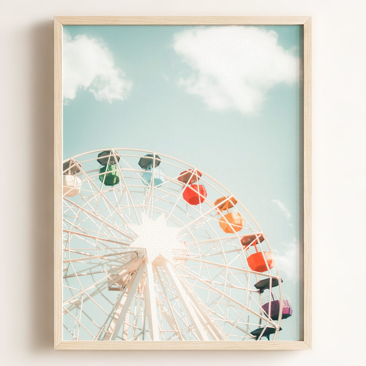 Ferris Wheel — Framed