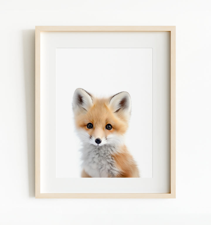 Woodland Animals Set of 6 Nursery Art Prints
