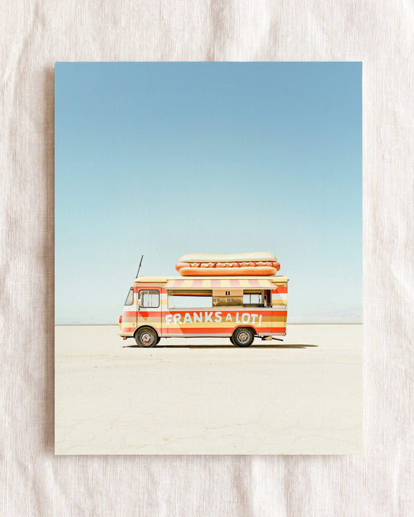 Franks a Lot Food Truck Art