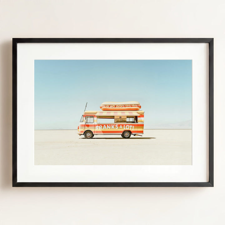 Franks a Lot Food Truck Art