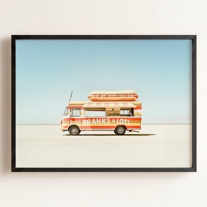 Franks a Lot Food Truck Art