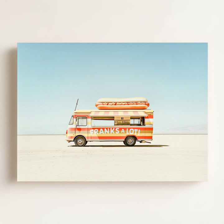 Franks a Lot Food Truck Art