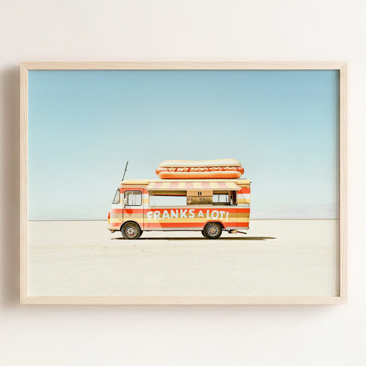 Franks a Lot Food Truck Art