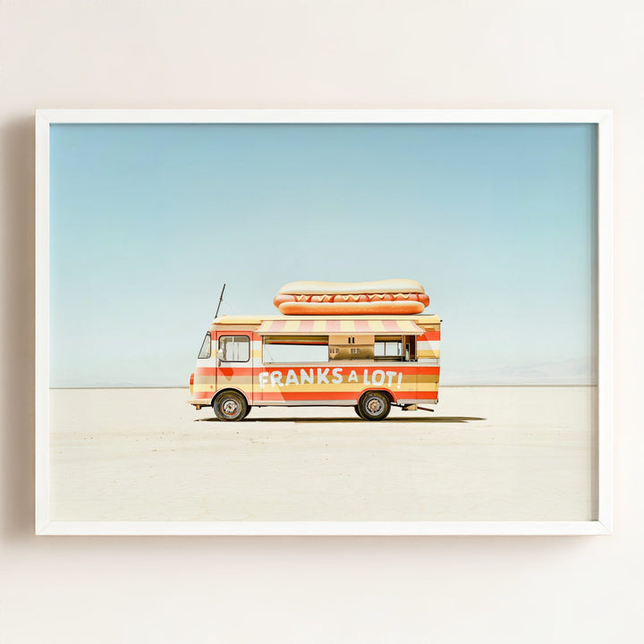 Franks a Lot Food Truck Art