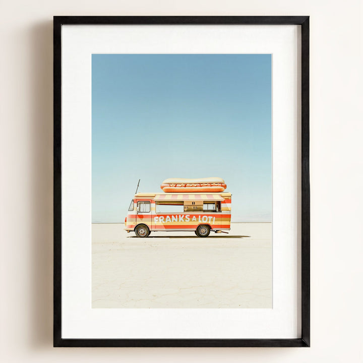 Franks a Lot Food Truck Art