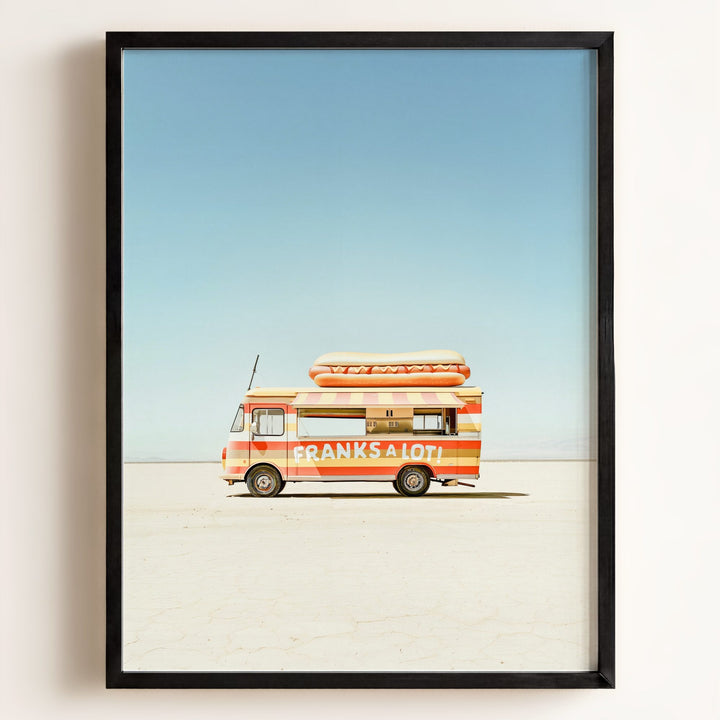 Franks a Lot Food Truck Art