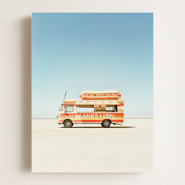 Franks a Lot Food Truck Art