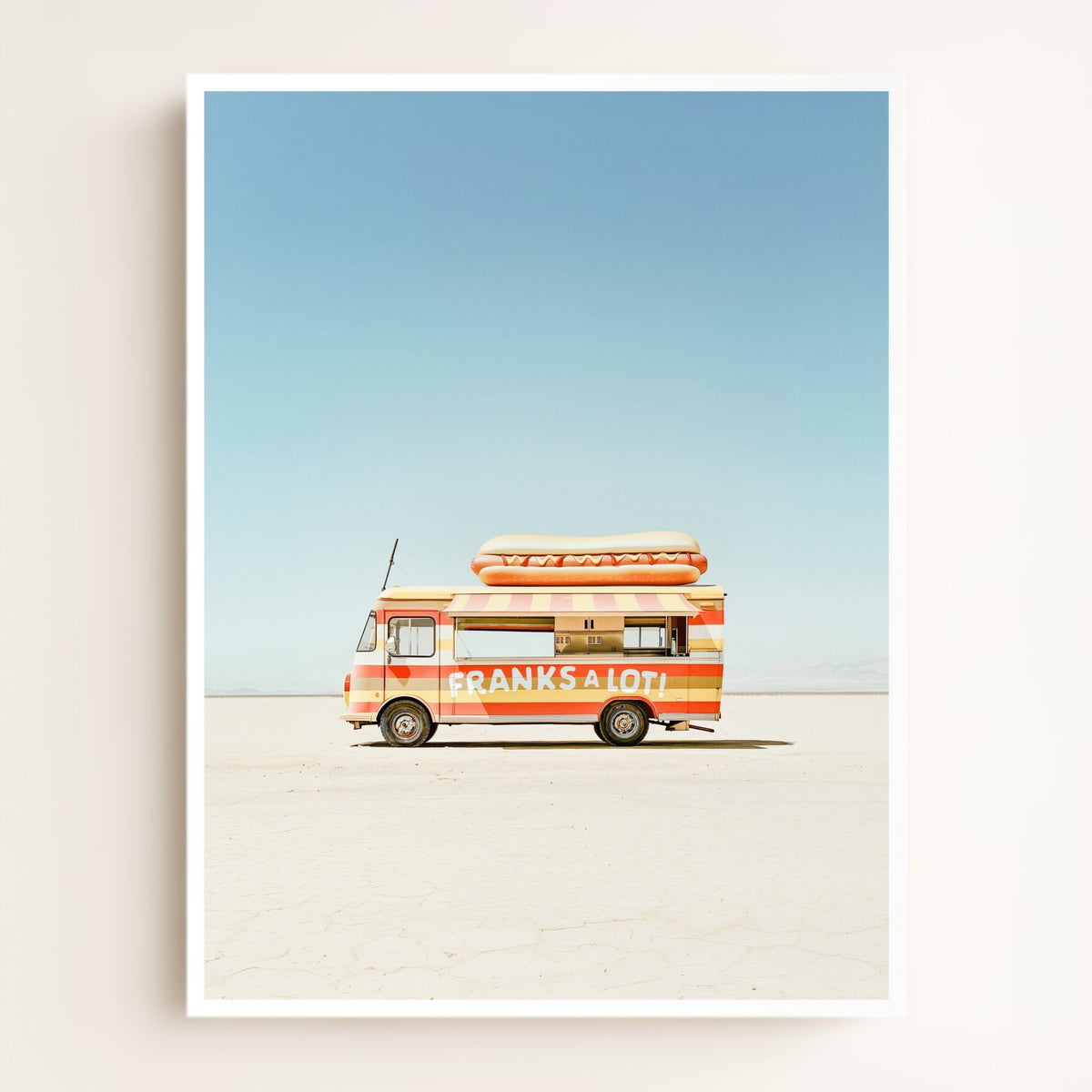 Franks a Lot Food Truck Art