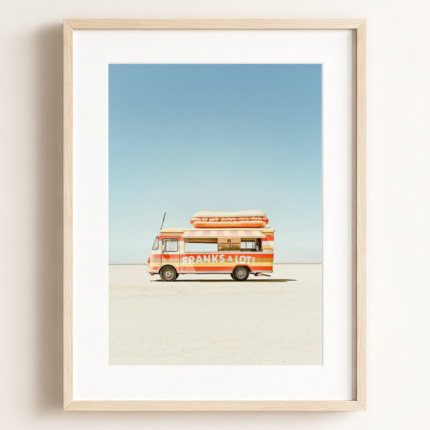 Franks a Lot Food Truck Art